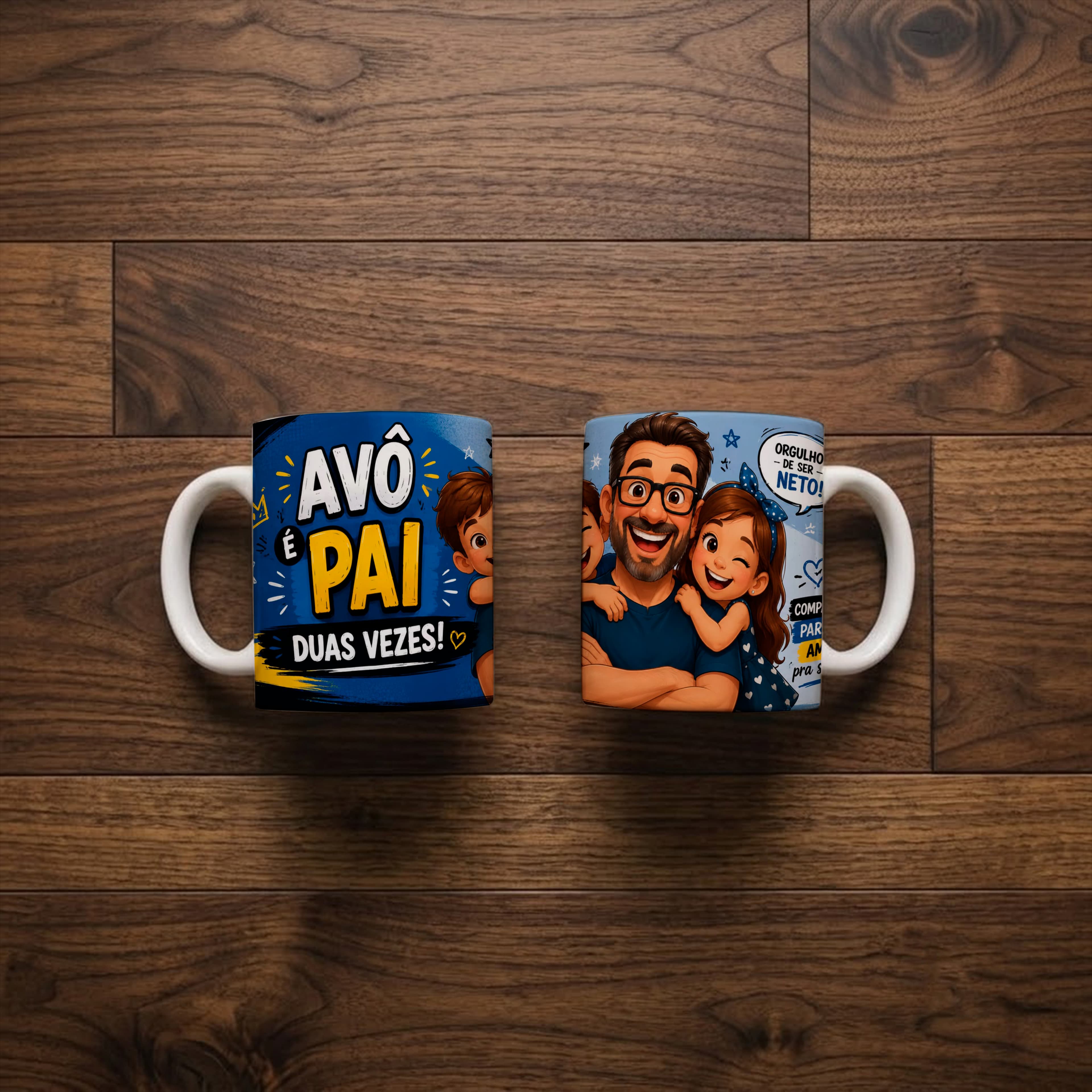 AVÔ É PAI DUAS VEZES